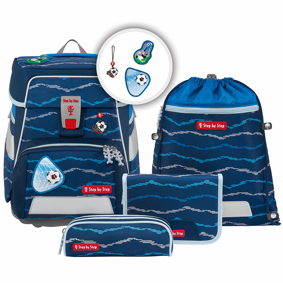 Step by Step SPACE Schulranzenset Soccer Lars