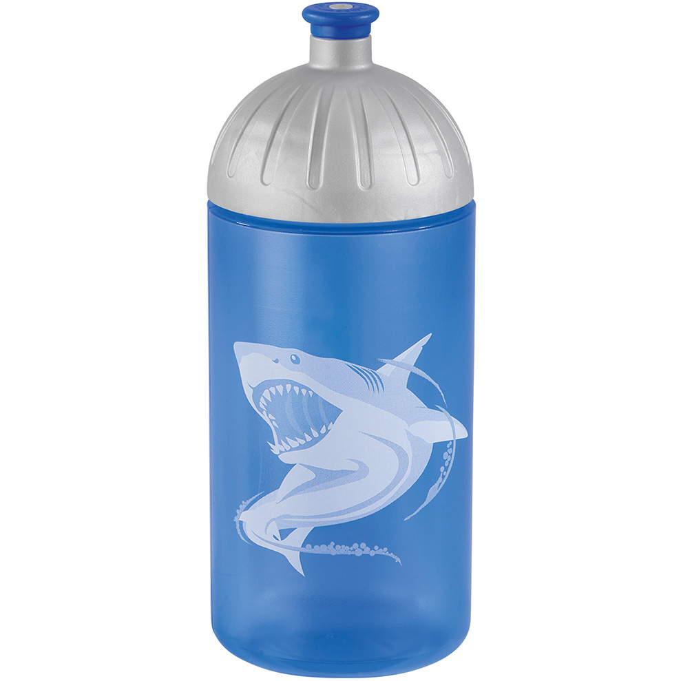 Step by Step Trinkflasche Angry Shark