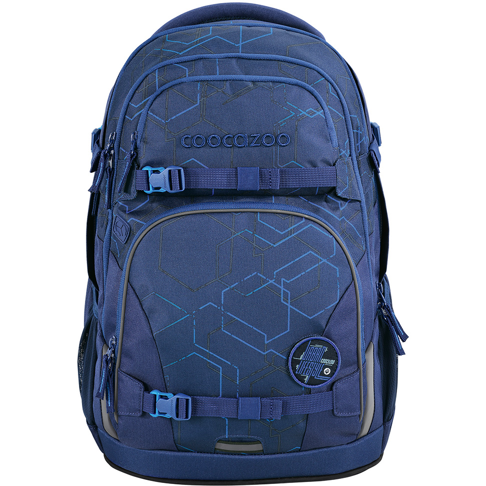 coocazoo PORTER Schulrucksack Blue Motion 