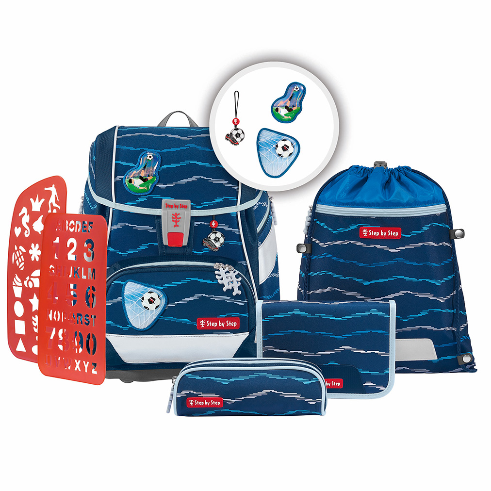 Step by Step 2IN1 PLUS Schulranzenset Soccer Lars