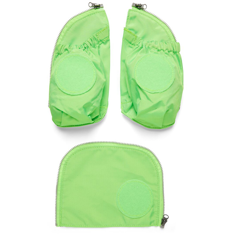 ergobag Seitentaschen Zip-Set Fluo Grün